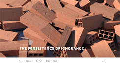 Desktop Screenshot of ignorancia.org